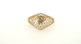 Ladies 9ct Yellow Gold Ring (Size O) - 505538