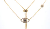 Ladie's 9ct Yellow Gold Chain Link Necklace (66cm) - 506213