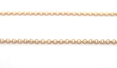 Ladie's 9ct Yellow Gold Chain Link Necklace (66cm) - 506213
