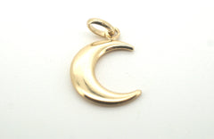 9ct Yellow Gold Moon Pendant - 501870