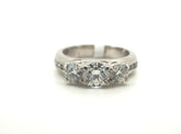 Ladies Stunning 18K White Michael Hill Gold Ring (Size J) - 254063