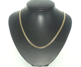 9ct Yellow Gold Curb Link Necklace (51cm) - 504397