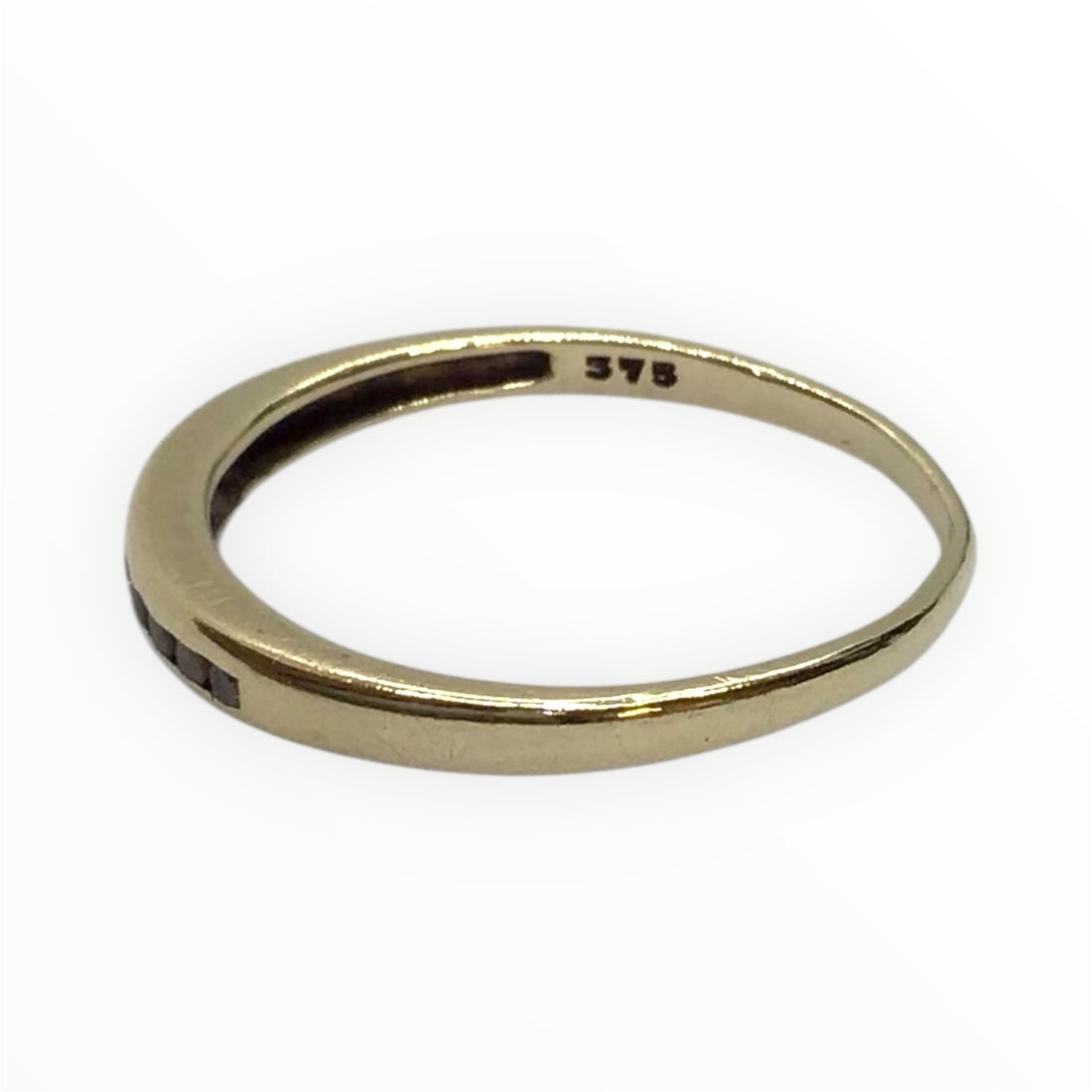 Ladies 9ct Gold Dress Ring (Size O) Ref#511431