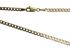 Ladies 9ct Yellow Gold Necklace with Cross Pendant Ref#506121