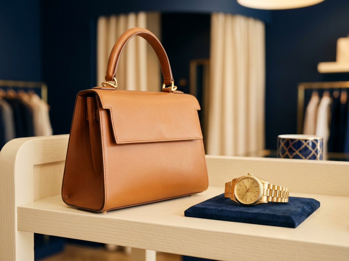 A wallet with cash, keys and a laptop on a wooden desk