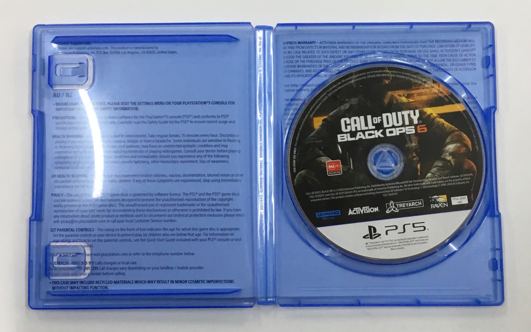 PS5 GAME CALL of DUTY BLACK OPS 6 Ref#507087