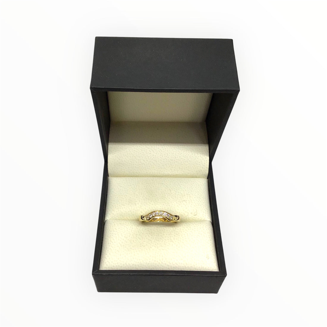 Ladies 18ct Gold Diamond Ring (Size M) Ref#512925