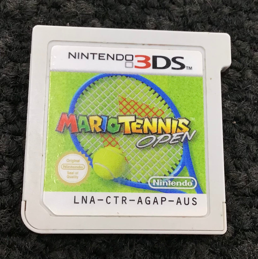 Nintendo 3DS Game Cartridge Mario Tennis Open Ref#512099