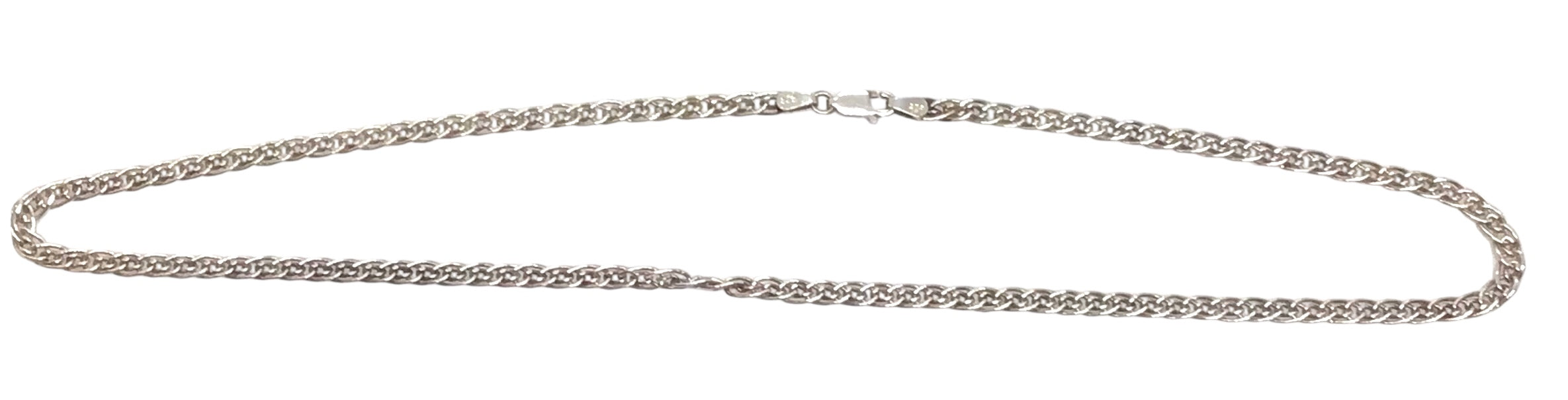 Ladies 925 Silver Necklace (Length 44cm) Ref#505978