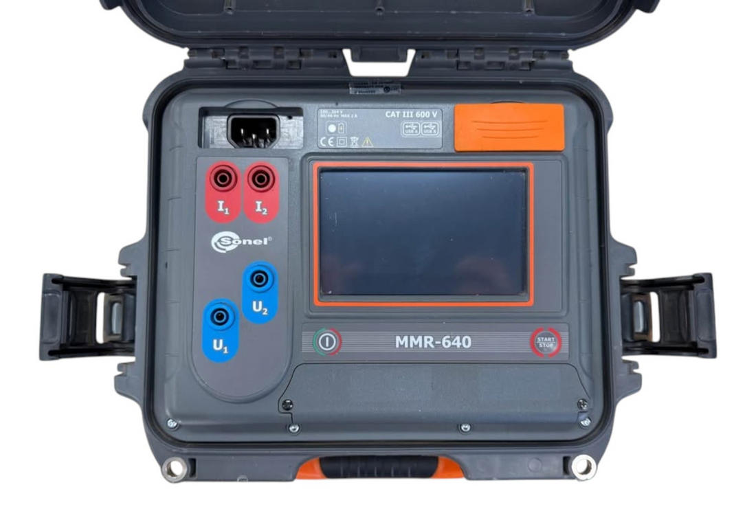 Sonel MMR-640 High Precision 10A Digital Micro-Ohmmeter - 503327