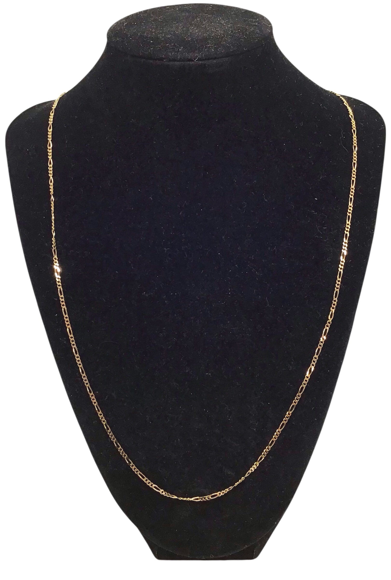 Ladies 9ct Yellow Gold Necklace (Length 60cm) Ref#507333