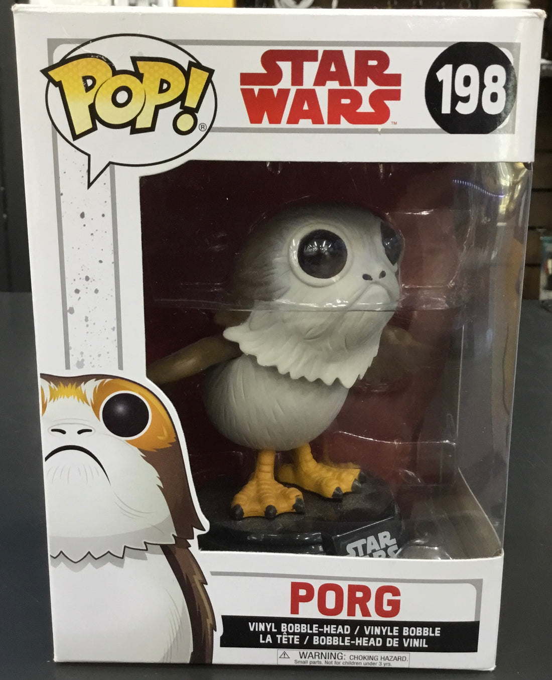 Pop Star Wars Figurine Porg 198 Ref#503044