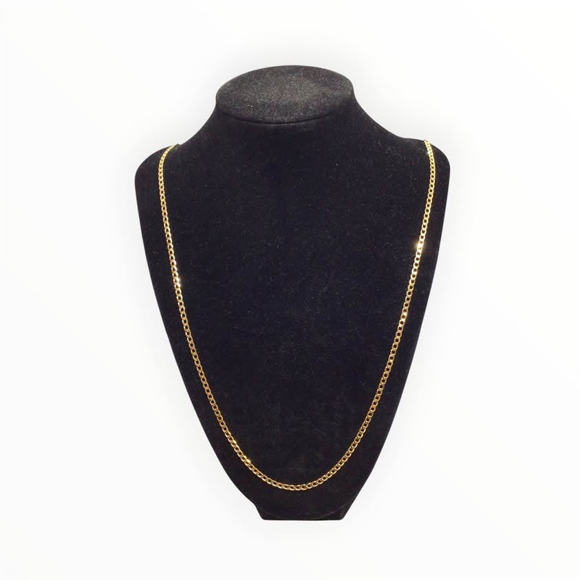 Ladies 9ct Gold Necklace (Length 69cm) Ref#511845