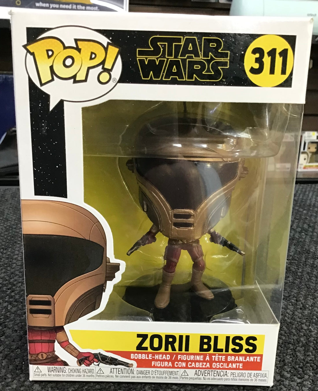 STAR WARS POP VINYL ZORII BLISS 311 Ref#504346