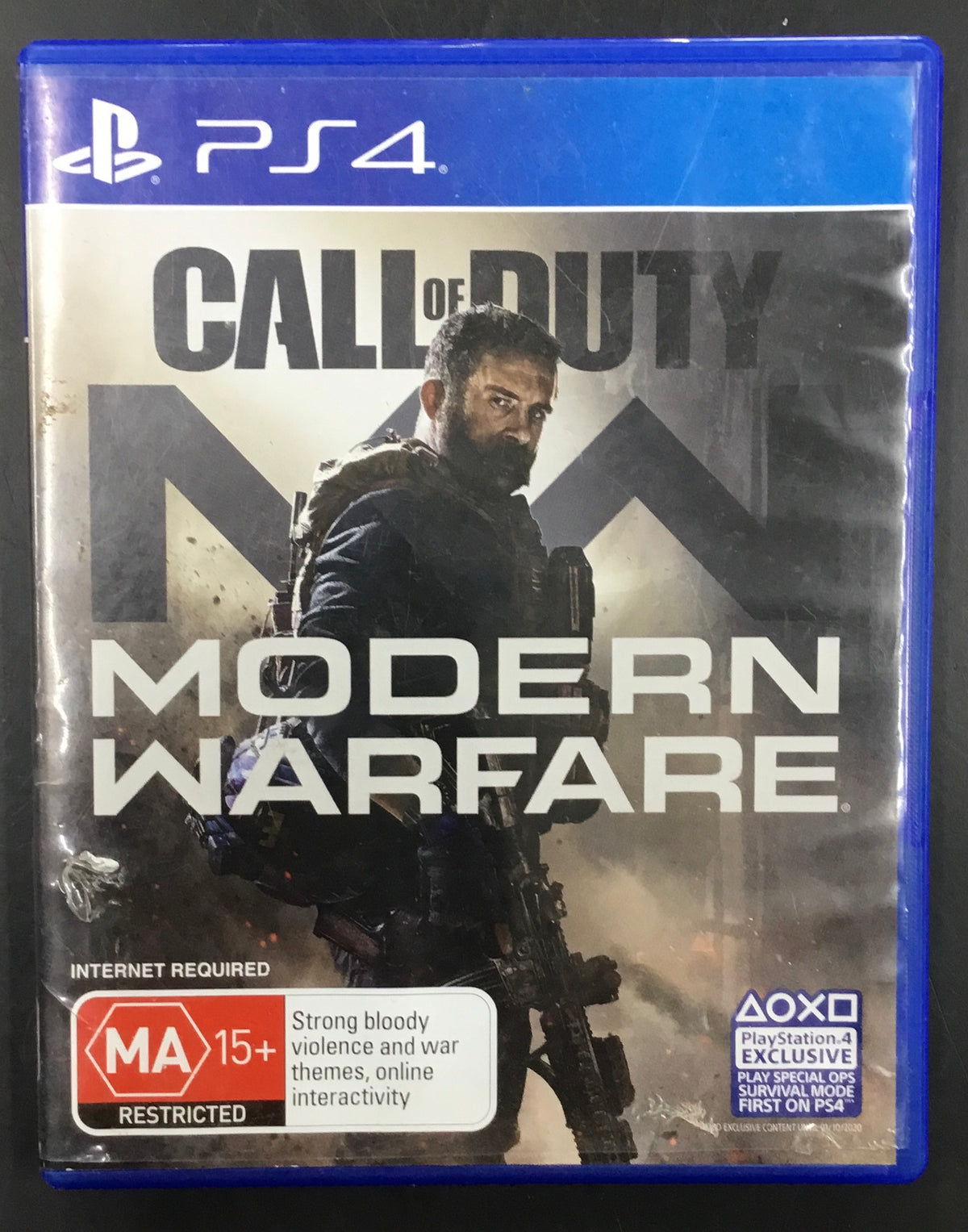PS4 GAME CALL of DUTY MODERN WARFARE Ref#512222