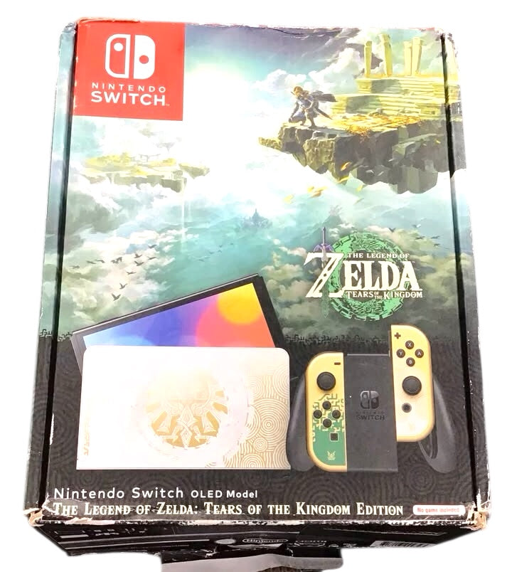 Nintendo Switch Oled Console Zelda Edition Ref#503798