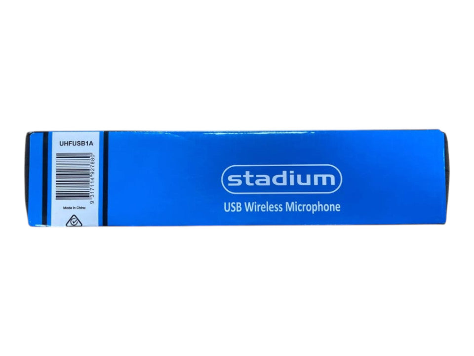 STADIUM - UHFUSB1A USB WIRELESS MICROPHONE IN BOX - 257085