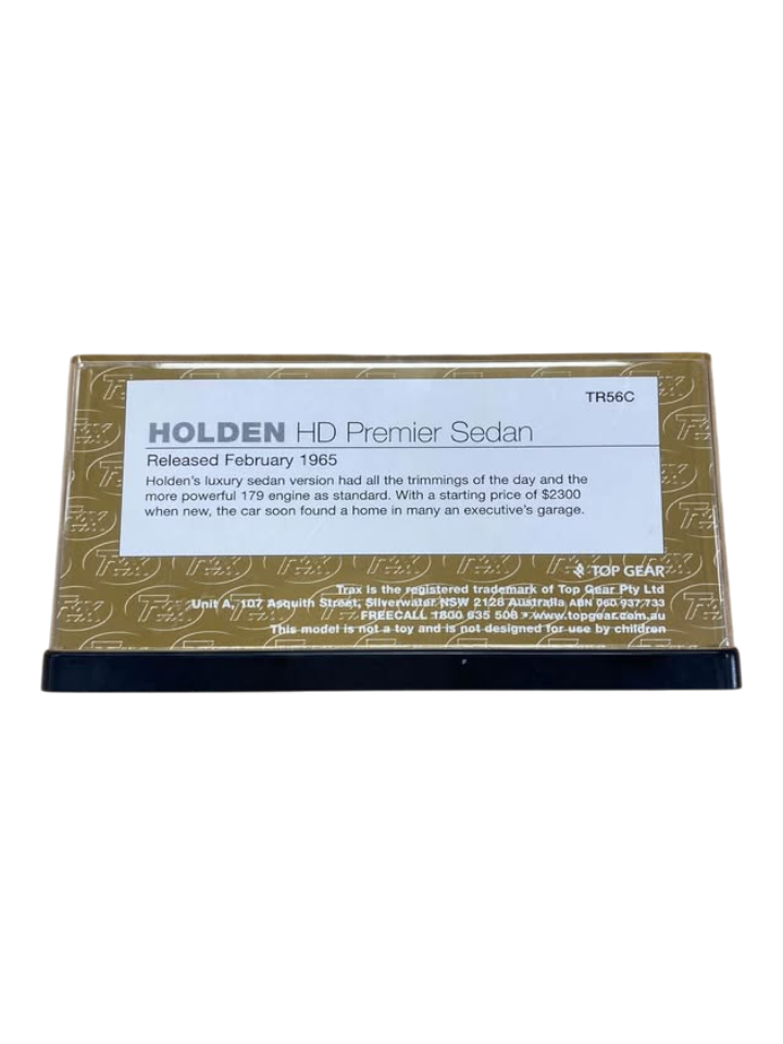 Trax Model Car Holden HD Premier Sedan Blue - 266490