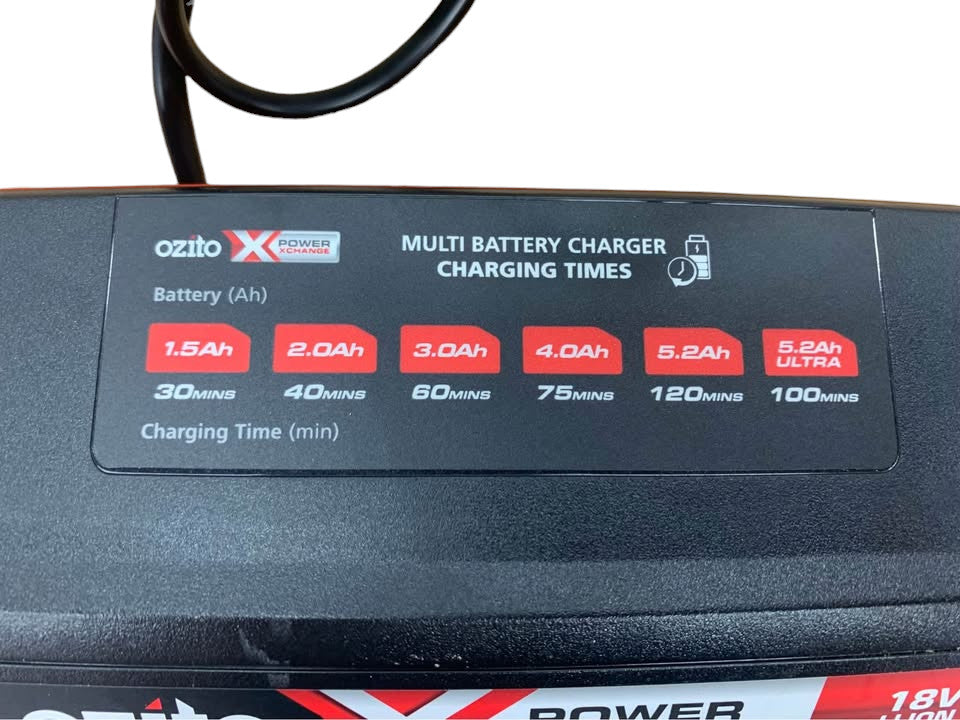 OZITO - PXMBC-002 DUAL BATTERY CHARGER - 500185