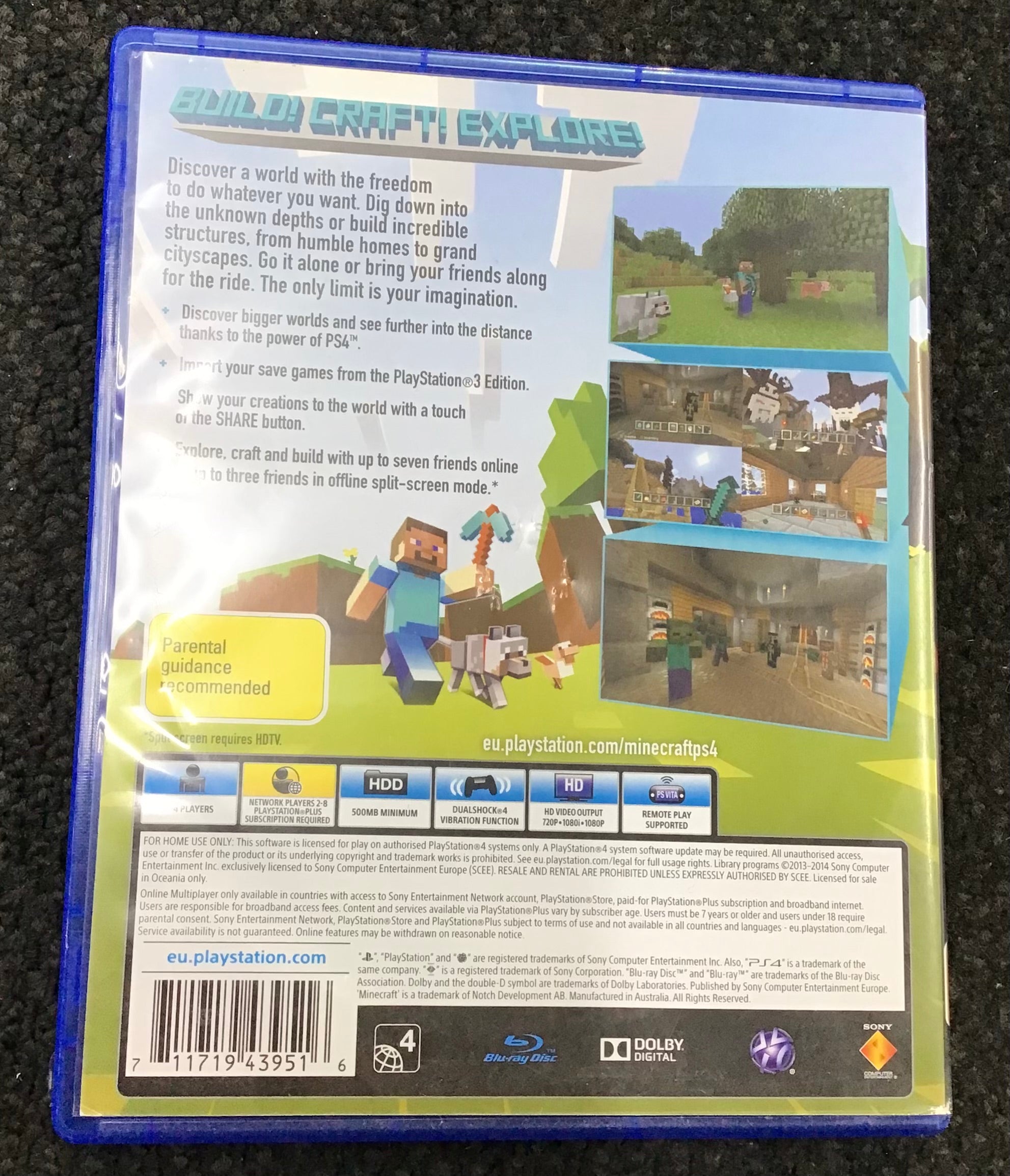 Sony PS4 Game Minecraft Ref#512271