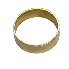 Ladies 18ct Yellow Gold Ring (Size P 1/2) Ref#507307