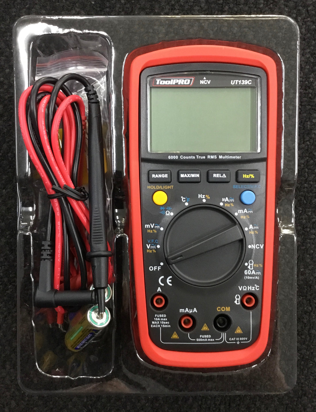 TOOLPRO PROFESSIONAL DIGITAL MULTIMETER Ref#513748