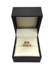 Ladies 9ct Yellow Gold Bow Ring (Size O) Ref#506877