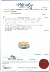 9ct Yellow & White Gold Diamond Ring (Size R 1/2) - 502017