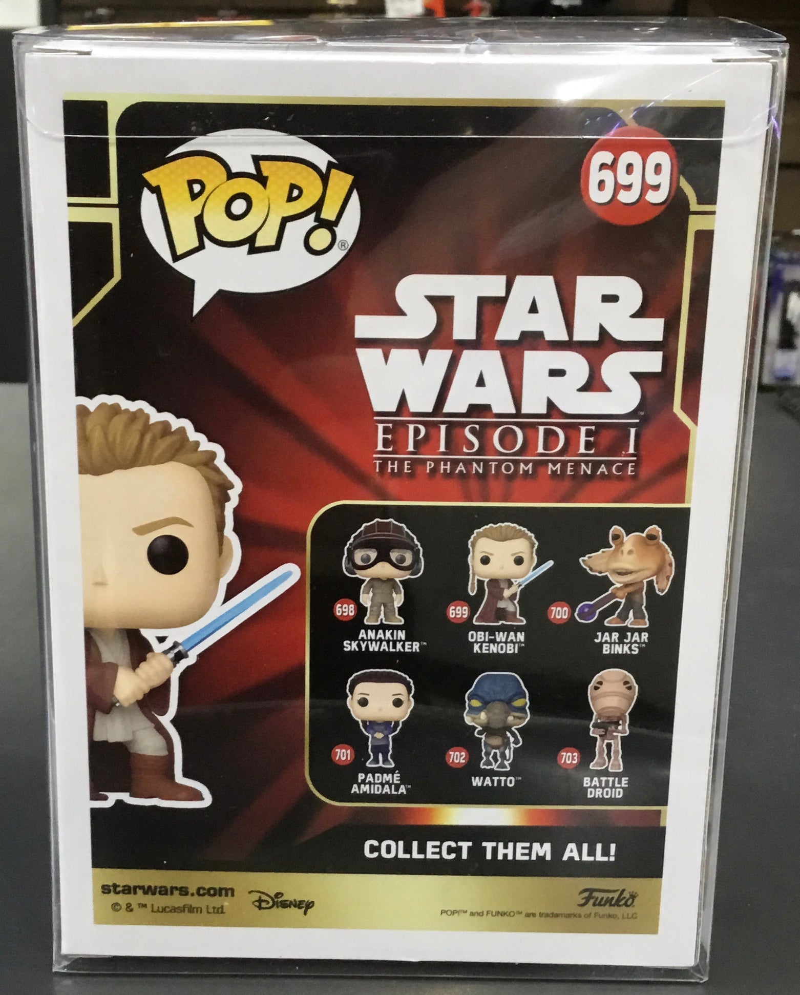 STAR WARS POP VINYL OBI-WAN KENOBI 699 Ref#505747