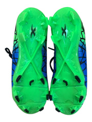 XBLADES - ANMF20 ANIMAL BLACK/GREEN/BLUE SIZE 6 US KIDS FOOTBALL BOOTS - 247634