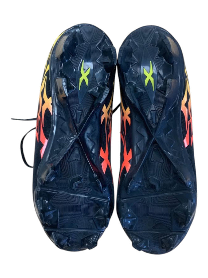 XBLADES - INRF20 INTERCEPT RUSH BLACK/SUNSET SIZE 7 US KID FOOTBALL BOOTS - 247635