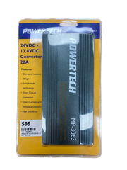 Powertech MP-3063 24VDC - 13.8VDC Converter 20A -  503855