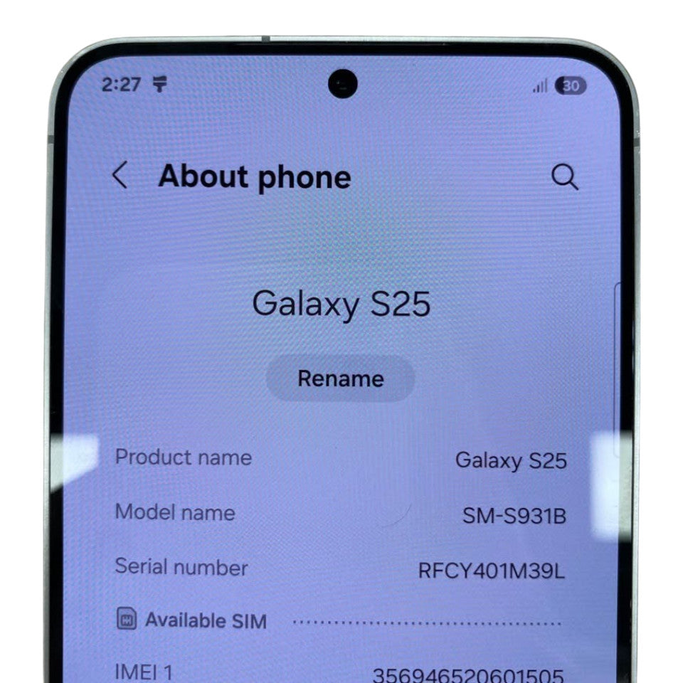 Samsung Galaxy S25 SM-S931B 256GB - 501053