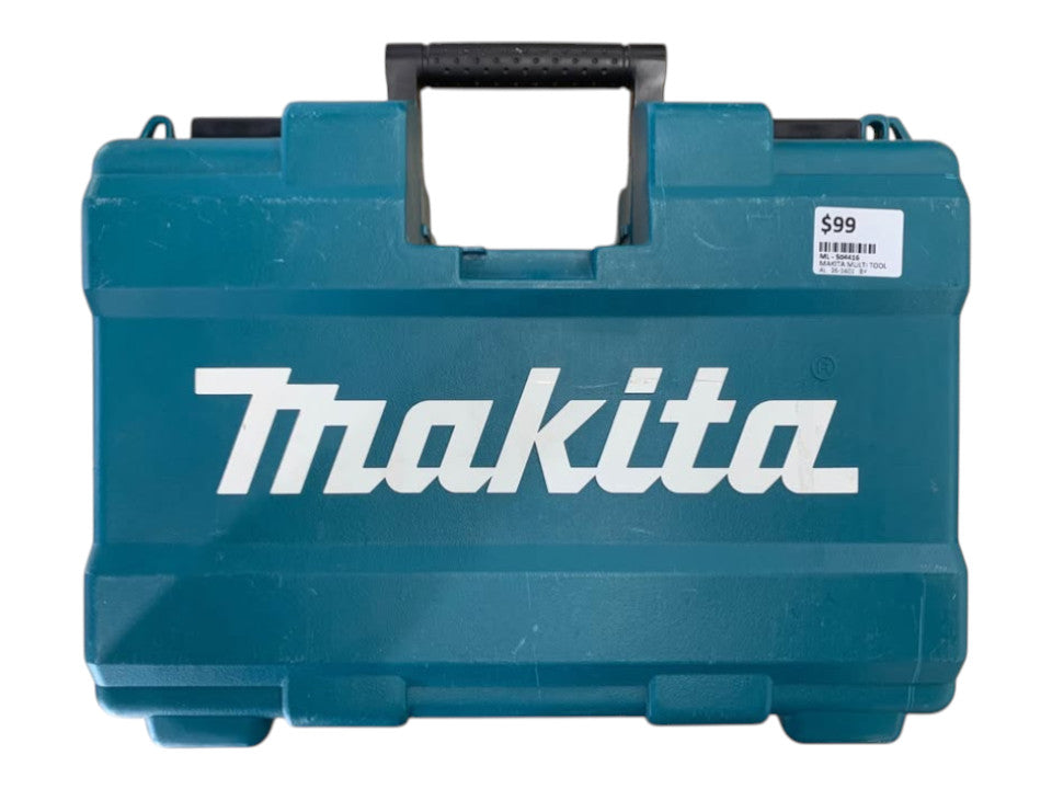 MAKITA - TM3010C 320W 1.5AH CORDED MULTI TOOL WITH CASE & MANUAL - 504416