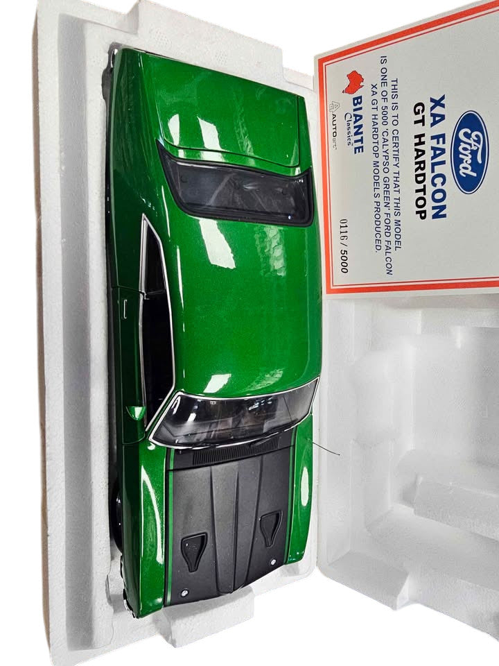 Biante Classics XA Falcon GT Hardtop 1:18 Model Car (W/ Certificate) - AD 505121