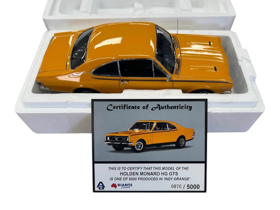 AUTOart Monaro HG ‘70 GTS 350 1:18 Scale Model Car - 505139