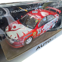 AUTOART 1:18 SCALE MODEL HRT VX COMMODORE #2 RACED BY JASON BRIGHT - 505127
