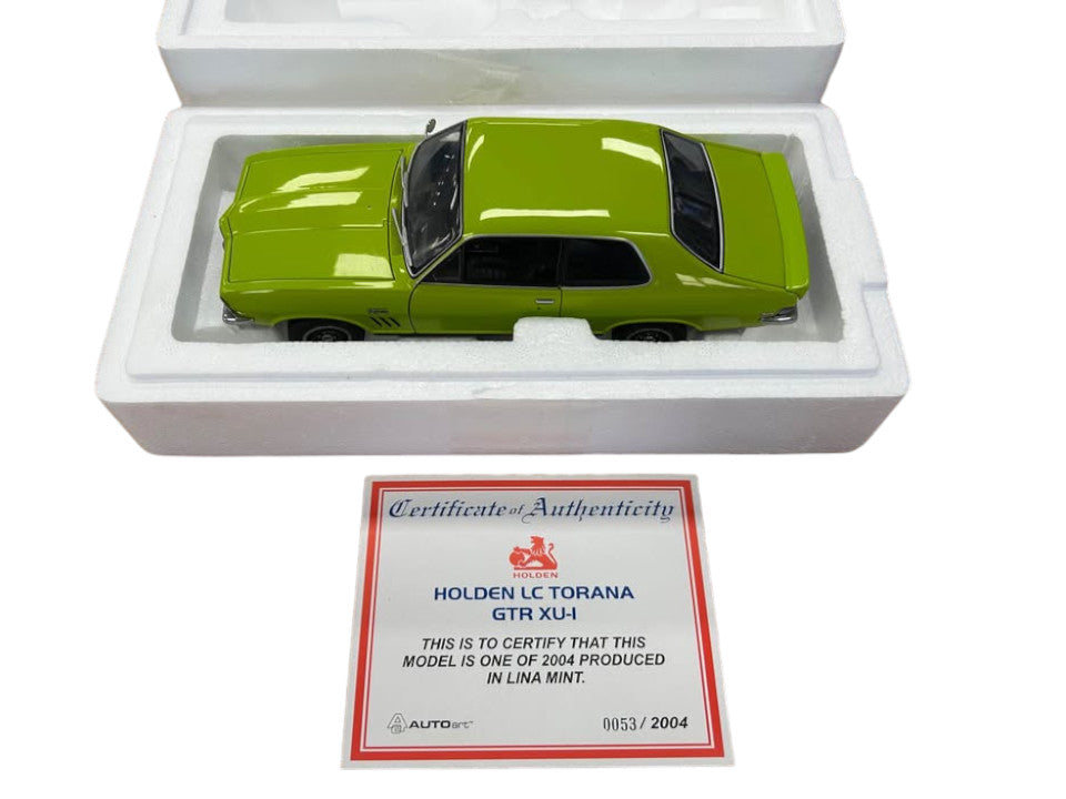 AUTOart Holden Torana LC XU-1 Lina Mint 1:18 Scale Model Car - 505158