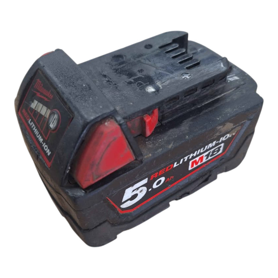 MILWAUKEE M18 5.0AH 18VOLT CORDLESS TOOL BATTERY - 505349