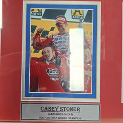 CASEY STONER 2007 MOTOGP WORLD CHAMPION MEMORABILIA - 505362
