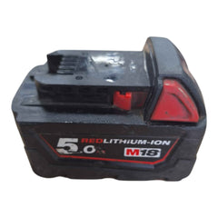 MILWAUKEE M18 5.0AH 18VOLT CORDLESS TOOL BATTERY - 505349