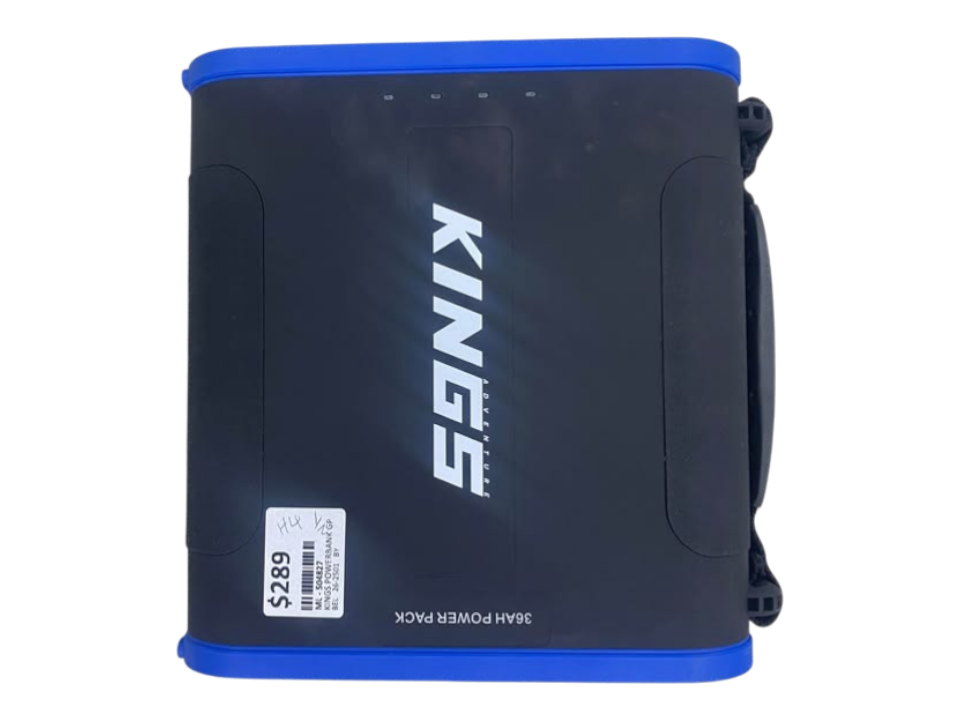 Kings GP40 Power Bank w/ Solar Charging Panel - 504827