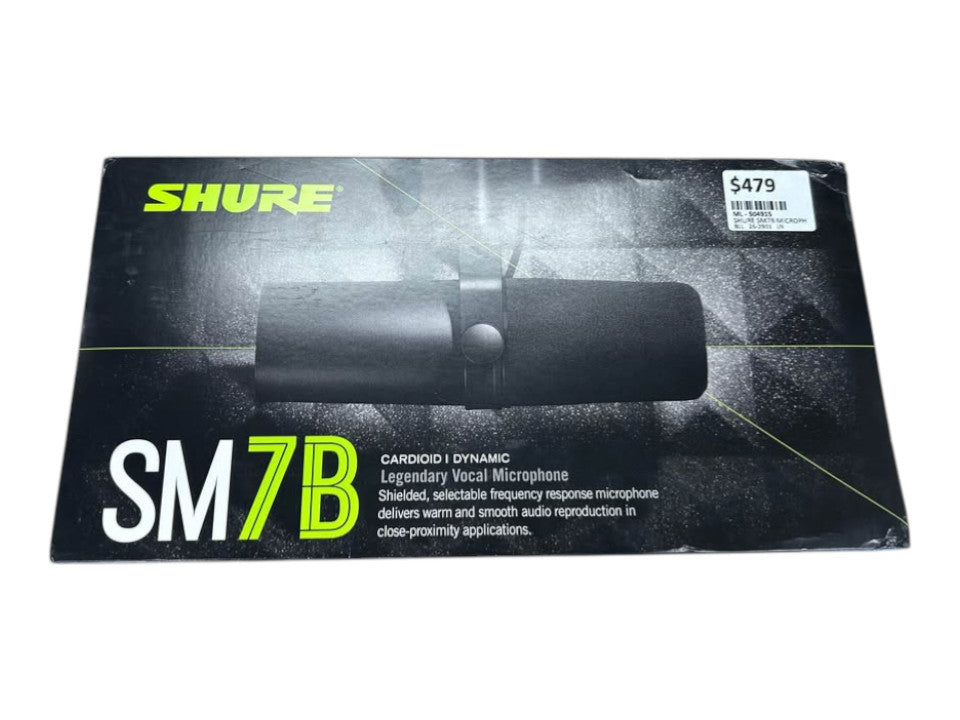Shure SM7B Vocal Microphone - 504915