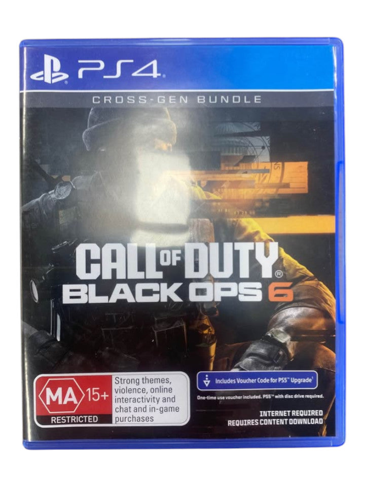 CALL OF DUTY: BLACK OPS 6 CROSS-GEN BUNDLE PS4 GAME - 504803