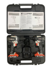 TOOLPRO - 600277 18V DRILL & IMPACT DRIVER KIT - 502207