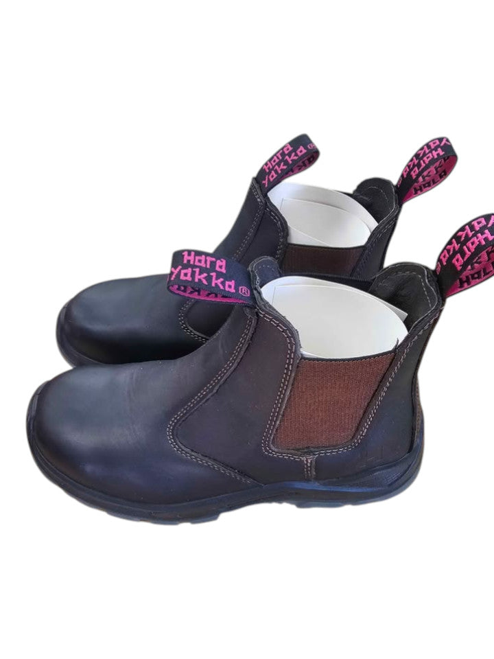 HARD YAKKA - Y60192 SIZE 9 US WOMENS WORK BOOTS - 505234