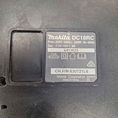 MAKITA - DC18RC 14.4-18V CORDLESS BATTERY CHARGER - 505941