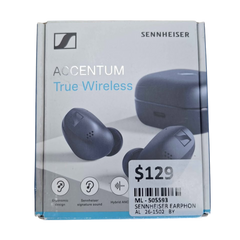 SENNHEISER - ACCENTUM TRUE WIRELESS EARBUDS IN BOX - 505593