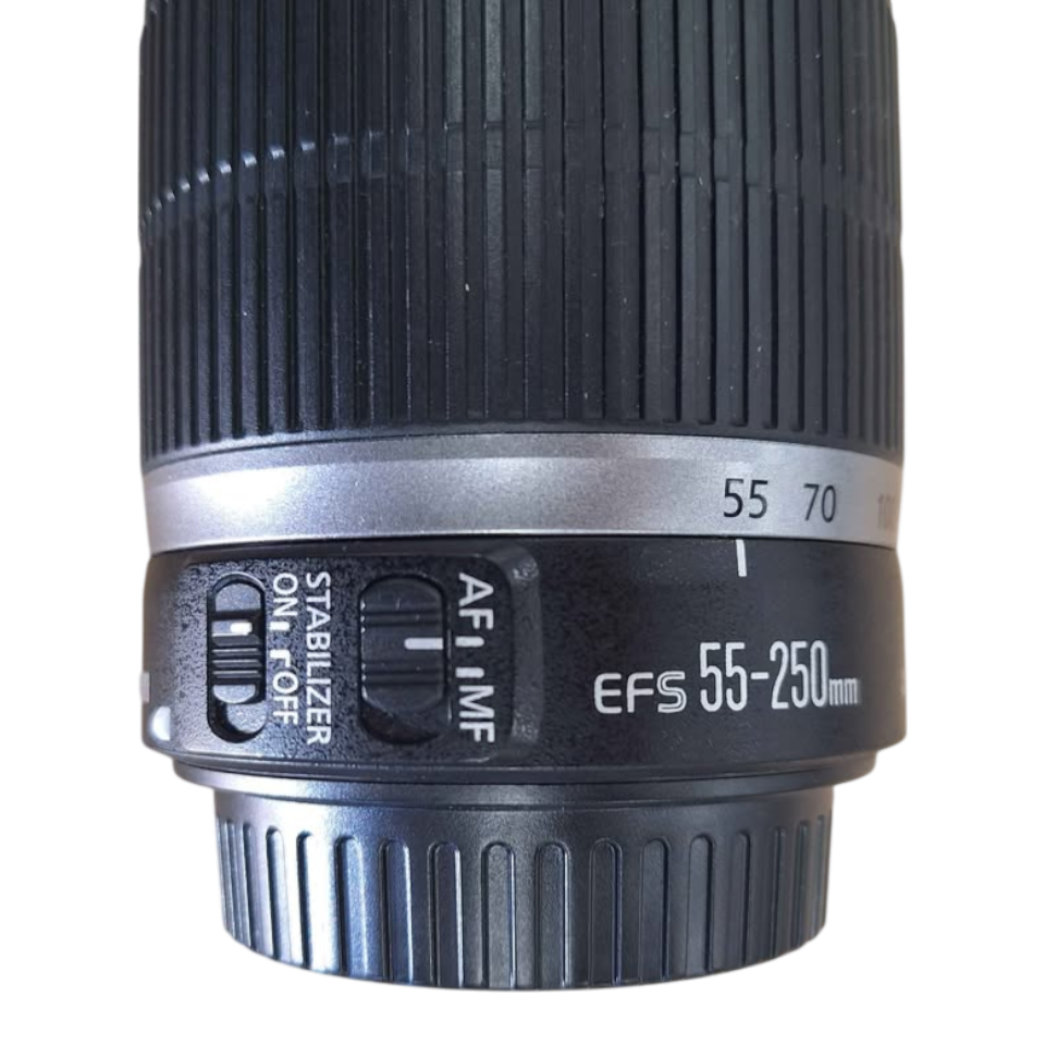 CANON EFS 55-250mm Zoom Camera Lens - 505636