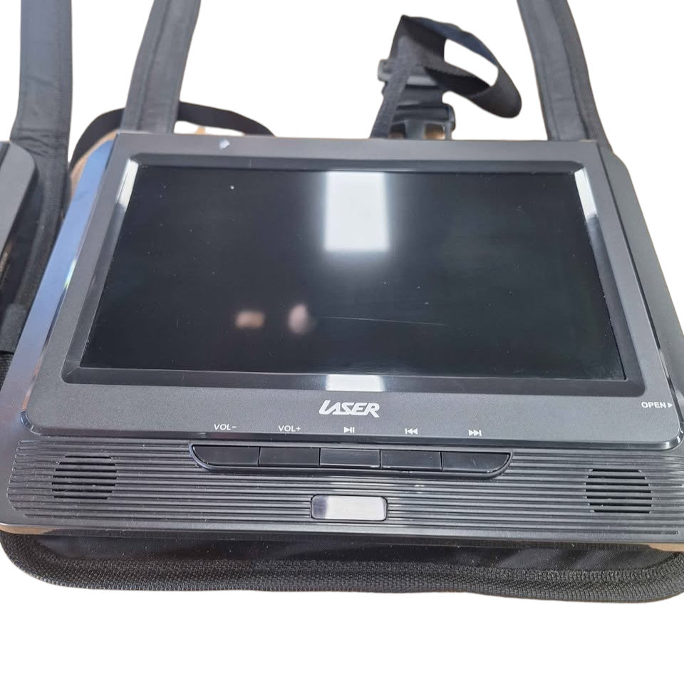 LASER - DVD-PT9-DUALD 2X PORTABLE DVD PLAYERS WITH REMOTE AND CABLES - 506211